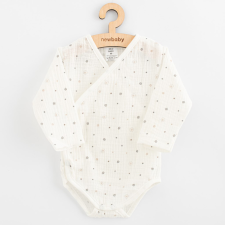 NEW BABY Csecsemő muszlin patentos body New Baby Arthur kombidressz, body