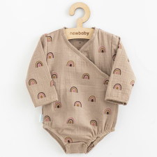NEW BABY Csecsemő muszlin patentos body New Baby Rainbow kombidressz, body