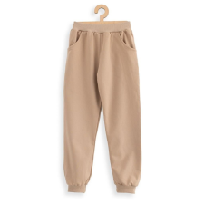 NEW BABY Gyermek melegítőnadrág New Baby Kindergarten barna gyerek nadrág