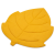 NEW BABY Gyermek muszlin alátét New Baby Leaf mustard