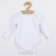 NEW BABY Hosszú ujjú baba body New Baby fehér kombidressz, body