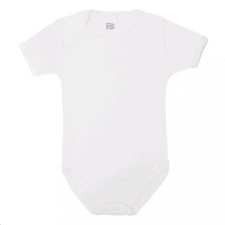 NEW BABY Luxus baba rövid ujjú body New Baby - fehér kombidressz, body