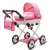 NEW BABY Luxus játék babakocsi New Baby COMFORT rózsaszín