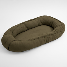 NEW BABY Muszlin babafészek kisbabák számára New Baby khaki babafészek
