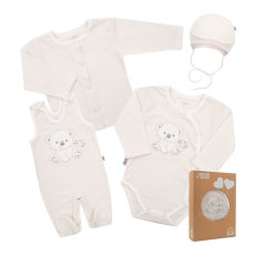NEW BABY | New Baby Sweet Bear | Baba együttes New Baby Sweet Bear bézs | Bézs | 56 (0-3 h)