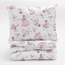 NEW BABY Pamut szett a kiságyba New Baby Ballerina Bella babaágynemű, babapléd