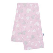 NEW BABY pelenka tetra rózsaszín szívecskék mosható pelenka