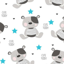 NEW BABY pelenkázó alátét flanell Cute Teddy kék pelenkázó matrac