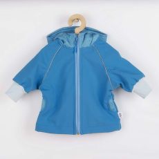 NEW BABY Softshell baba kabát New Baby kék, vel. 98 (2-3 éves)