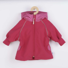 NEW BABY Softshell baba kabát New Baby rózsaszín, vel. 98 (2-3 éves)