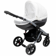 NEW BABY Szúnyogháló kocsira New Baby Basic fehér babakocsi kiegészítő