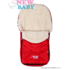 NEW BABY Téli lábzsák New Baby Classic Wool piros | Piros | lábzsák