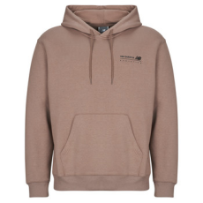 New Balance Pulóverek LINEAR GRAPHIC FLEECE HOODIE Barna EU L