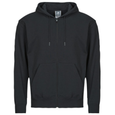 New Balance Pulóverek Sport Essentials Logo French Terry Full Zip Fekete EU XL