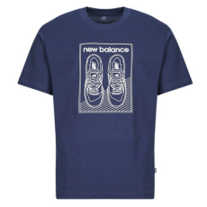 New Balance Rövid ujjú pólók GRAPHIC JERSEY TEE Tengerész EU L