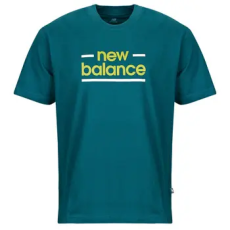 New Balance Rövid ujjú pólók LINEAR LINES T-SHIRT Zöld EU S