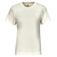 New Balance Rövid ujjú pólók SMALL LOGO T-SHIRT Bézs EU L