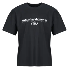 New Balance Rövid ujjú pólók TRACKSIDE T-SHIRT Fekete EU M