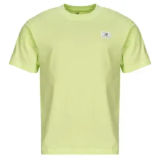 New Balance Rövid ujjú pólók WOVEN LABEL T-SHIRT Citromsárga EU M férfi póló