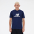 New Balance Sport Essentials Logo póló Kék M