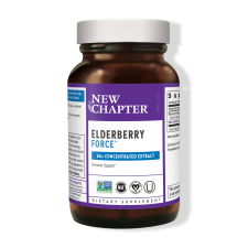 New Chapter Elderberry Force, Bodza, 60 db, New Chapter vitamin és táplálékkiegészítő