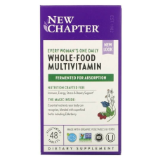 New Chapter Every Woman's One Daily Multivitamin, 48 db, New Chapter vitamin és táplálékkiegészítő