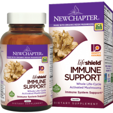 New Chapter LifeShield Immune Support, gyógygomba -- 120 db vitamin és táplálékkiegészítő