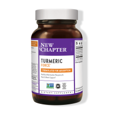 New Chapter Turmeric Force kurkuma, 120 db, New Chapter vitamin és táplálékkiegészítő