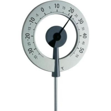 NEW ENERGY Kerti hőmérő kültéri mechanikus kivitel, analóg, időjárásálló alumínium fűtésszabályozás