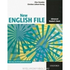 NEW ENGLISH FILE ADVANC SB nyelvkönyv, szótár