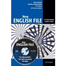 New English File Pre-intermediate Teacher's book + CD-ROM – Clive Oxenden idegen nyelvű könyv