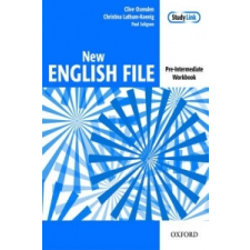  New English File Pre-intermediate Workbook – Clive Oxenden idegen nyelvű könyv