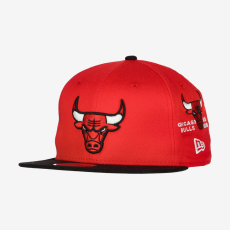 New Era chicago bulls all over patch 9fifty baseball sapka unisex piros s/m