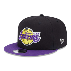 New Era los angeles lakers contrast side patch 9fifty baseball sapka unisex fekete s/m