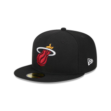 New Era Miami Heat Org. 88 NBA Rally Drive 59FIFTY baseball sapka Unisex Fekete 7 3/4