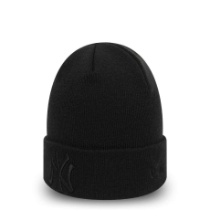 New Era mlb essential cuff knit new york yankees téli sapka unisex fekete one