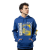 New Era nba golden state warriors 2024 rally drive otc pulóver férfi kék 3xl