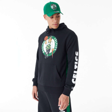 New Era nba mesh panel boston celtics oversized pulóver férfi fekete m