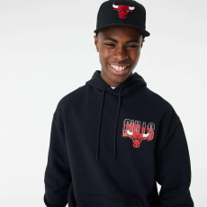 New Era pulover skyline graphic os hoody chicago bulls pulóver férfi fekete l