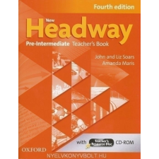 NEW HEADWAY 4TH PRE-INT TB+CD-ROM nyelvkönyv, szótár