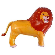  New Lion, Oroszlán fólia lufi 36 cm (WP) party kellék