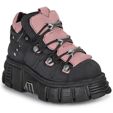 NEW ROCK Csizmák M-106-C26 Fekete 38 női csizma, bakancs