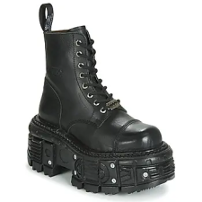 NEW ROCK Csizmák M-TANK083-C1 Fekete 41 női csizma, bakancs