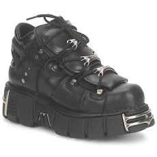 NEW ROCK Oxford cipők EVIL Fekete 44