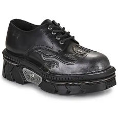 NEW ROCK Oxford cipők M-1553-S1 Fekete 44