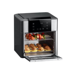 NewLine XXL (12L) Digitális kijelzős légkeveréses sütő szürke fritőz