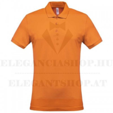  Newsmen férfi piké póló - Narancssárga