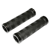 Newton Markolat MTB/urban, Chevron mintás, fekete, dupla rögzítés, L130 mm (pár) NEWTON  Bicikli alkatrészek Kerékpár alkatrészek Kerékpár kormányszalagok és markolatok