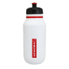 Newton TWO fehér-piros kulacs 600 ml (csavaros kupak) NEWTON Bicikli alkatrészek Kerékpáros kiegészítők Kerékpár kulacsok és kulacstartók