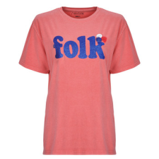 Newtone Rövid ujjú pólók TRUCKER FOLK Rózsaszín T2 női póló